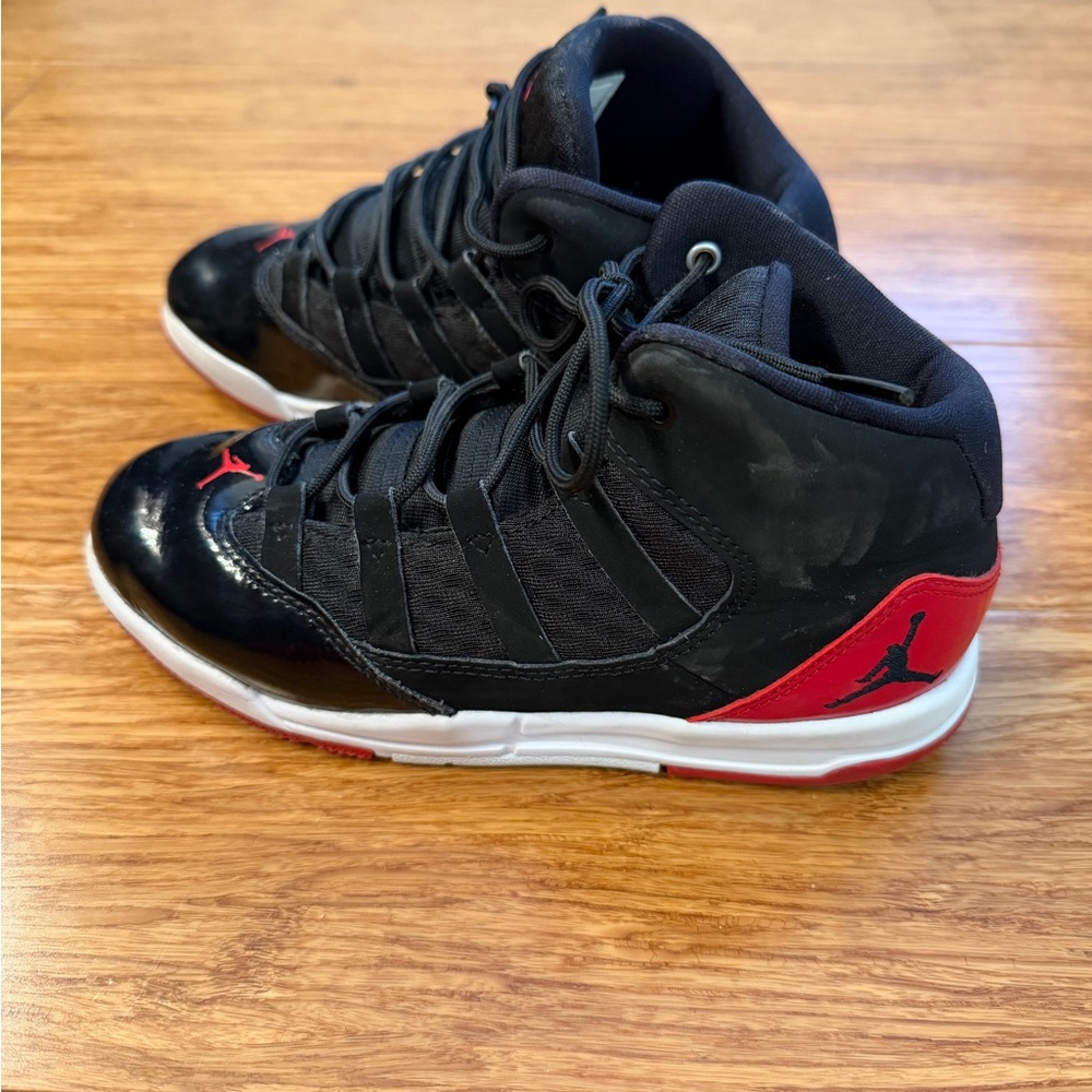 Nike Jordan’s Kids Sneakers Black and Red